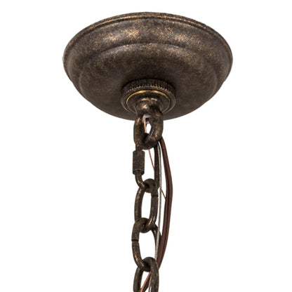 Meyda Tiffany 4 Light 22" Wide Taper Candle Pendant