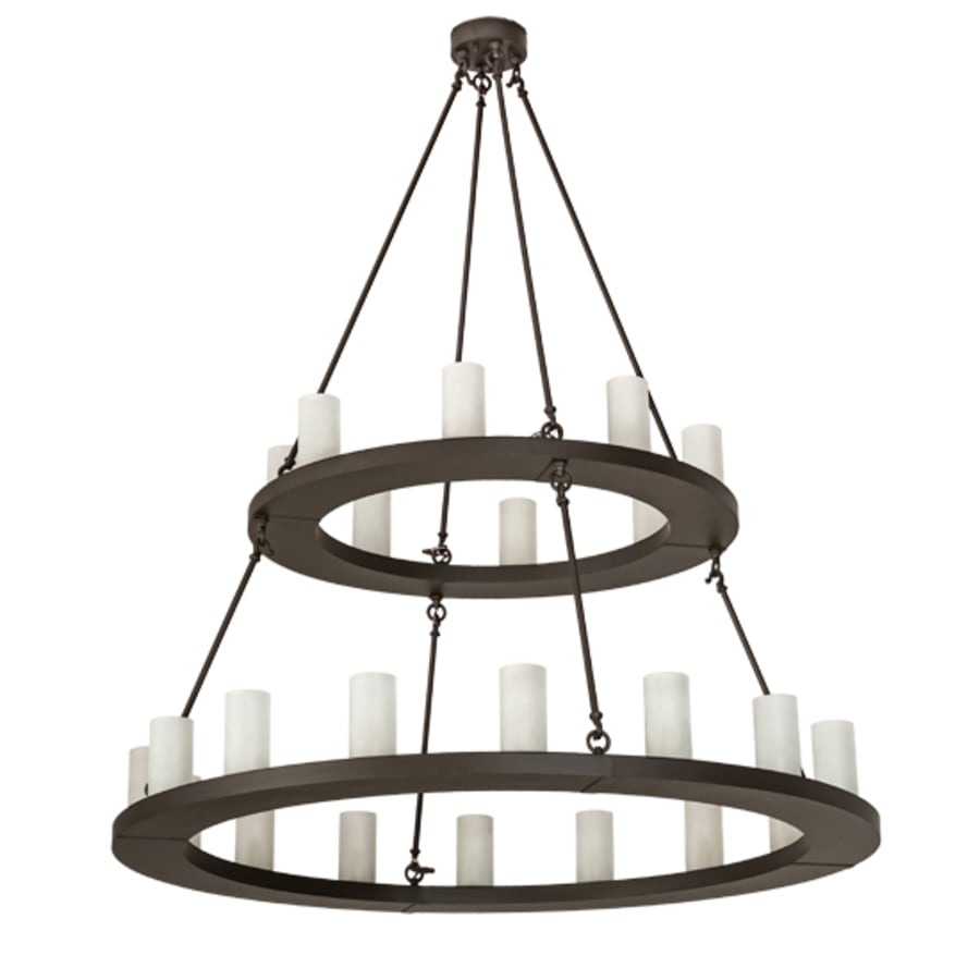 Meyda Tiffany Loxley 24 Light 54" Wide Ring Chandelier