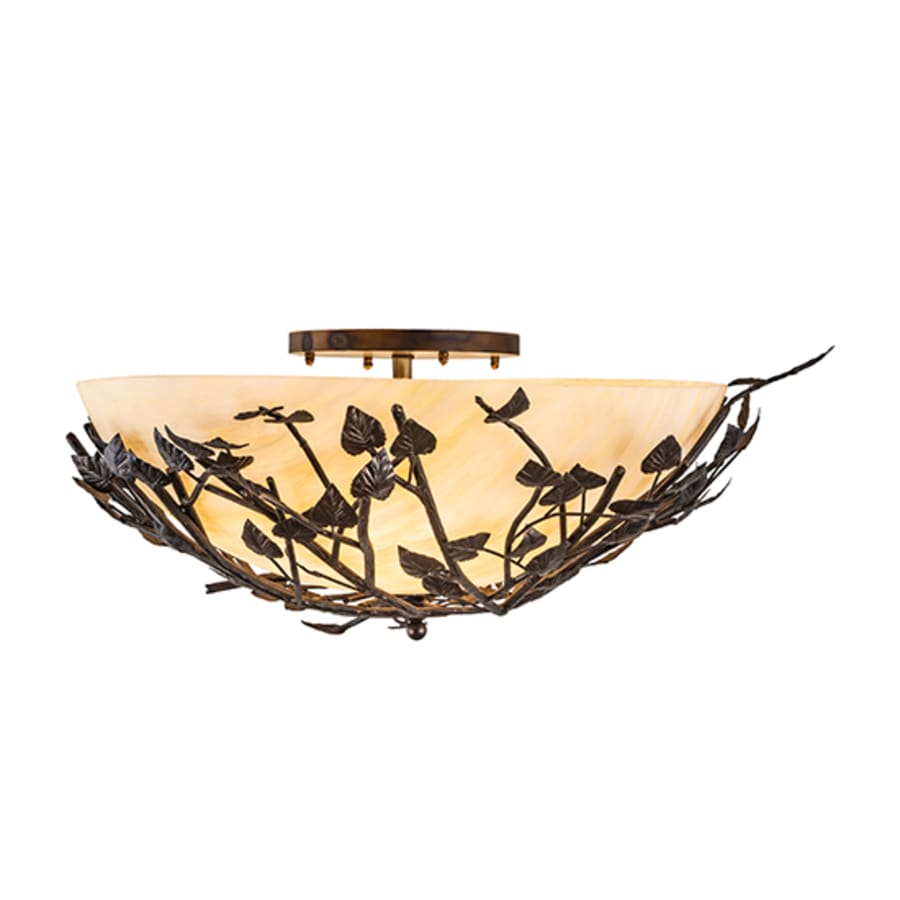Meyda Tiffany Espe 4 Light 40" Wide Semi-Flush Bowl Ceiling Fixture