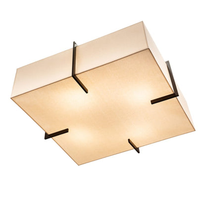Meyda Tiffany Martis 8 Light 56" Wide Semi-Flush Square Ceiling Fixture