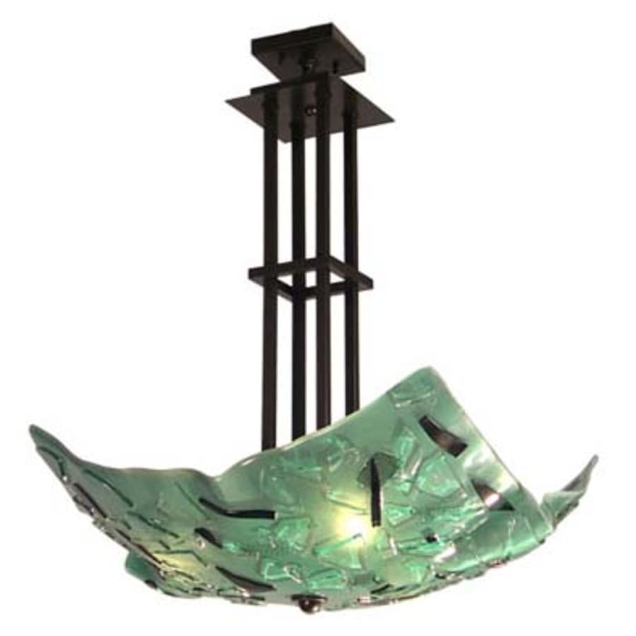 Meyda Tiffany Metro Fusion 3 Light 28" Wide Pendant