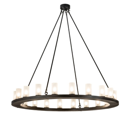 Meyda Tiffany Loxley 20 Light 60" Wide Ring Chandelier