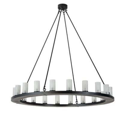 Meyda Tiffany Loxley 20 Light 60" Wide Ring Chandelier