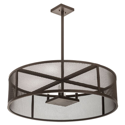 Meyda Tiffany 4 Light 36" Wide Cage Pendant