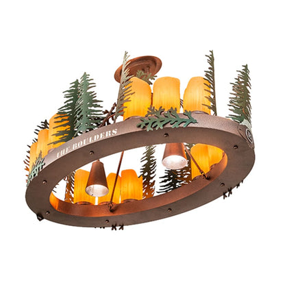 Meyda Tiffany 12 Light 26" Wide Pendant