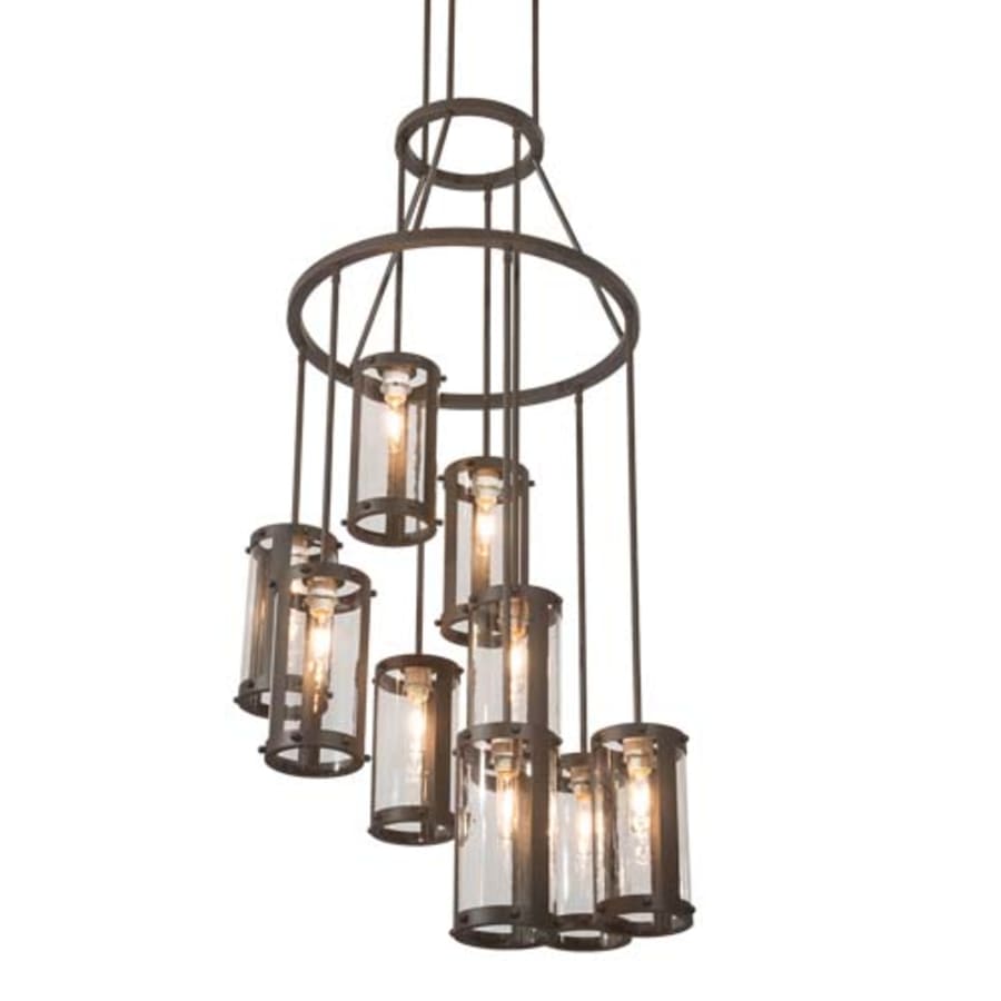 Meyda Tiffany Cartier 9 Light 30" Wide Ring Chandelier