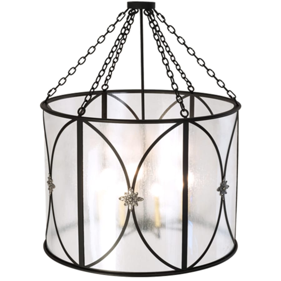 Meyda Tiffany 8 Light 37" Wide Taper Candle Pendant