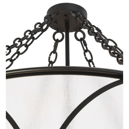 Meyda Tiffany 8 Light 37" Wide Taper Candle Pendant