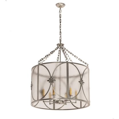 Meyda Tiffany 6 Light 30" Wide Taper Candle Pendant