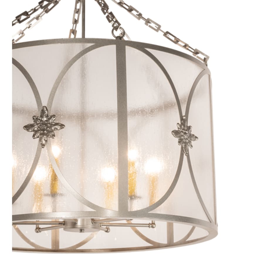 Meyda Tiffany 6 Light 30" Wide Taper Candle Pendant