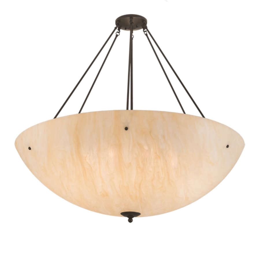 Meyda Tiffany Madison 8 Light 48" Wide Semi-Flush Bowl Ceiling Fixture - Timeless Bronze Finish
