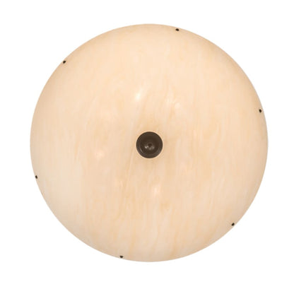 Meyda Tiffany Madison 8 Light 48" Wide Semi-Flush Bowl Ceiling Fixture - Timeless Bronze Finish