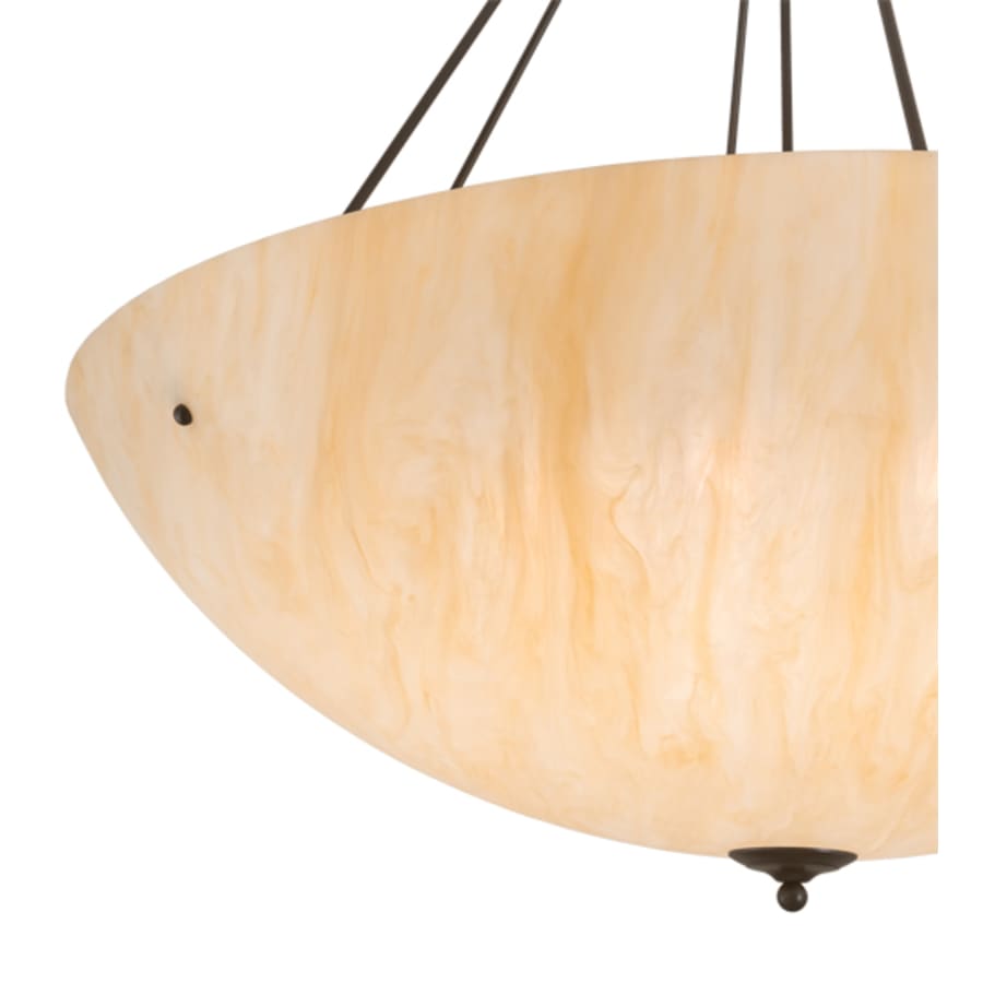 Meyda Tiffany Madison 8 Light 48" Wide Semi-Flush Bowl Ceiling Fixture - Timeless Bronze Finish
