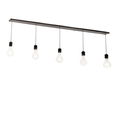 Meyda Tiffany 5 Light 102" Wide Linear Pendant