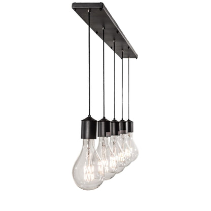 Meyda Tiffany 5 Light 102" Wide Linear Pendant