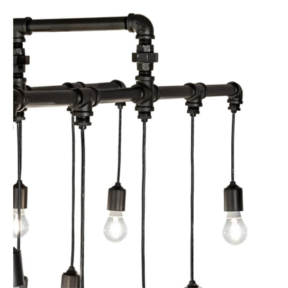 Meyda Tiffany 20 Light 51" Wide Abstract Linear Pendant