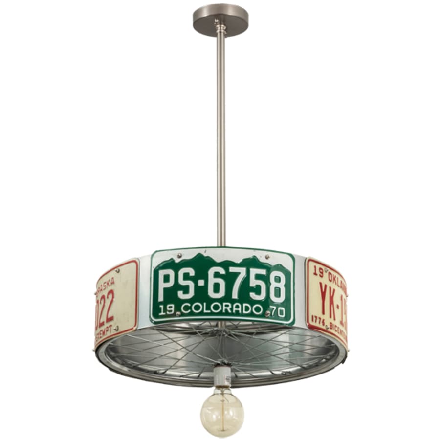 Meyda Tiffany 22" Wide Abstract Pendant