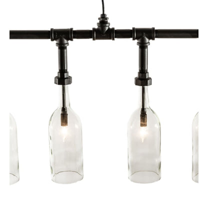 Meyda Tiffany 10 Light 75" Wide Suspension Linear Pendant