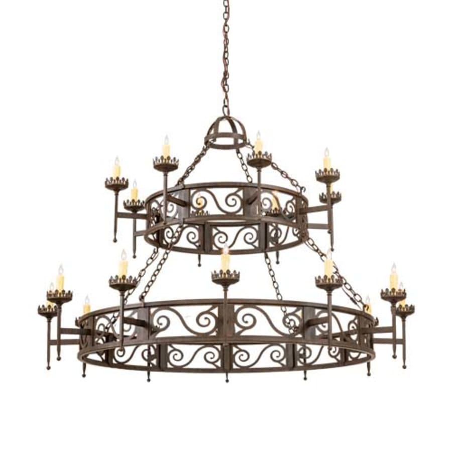 Meyda Tiffany Majella 20 Light 66" Wide Taper Candle Style Chandelier