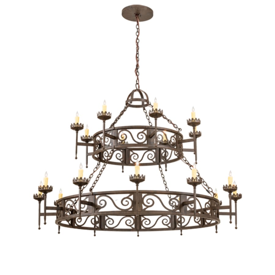 Meyda Tiffany Majella 20 Light 66" Wide Taper Candle Style Chandelier