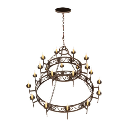 Meyda Tiffany Majella 20 Light 66" Wide Taper Candle Style Chandelier