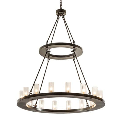 Meyda Tiffany Loxley 16 Light 48" Wide Ring Chandelier