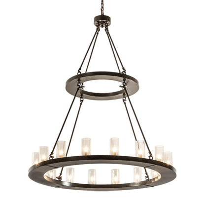 Meyda Tiffany Loxley 16 Light 48" Wide Ring Chandelier