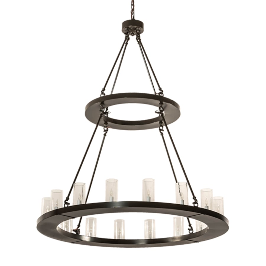 Meyda Tiffany Loxley 16 Light 48" Wide Ring Chandelier