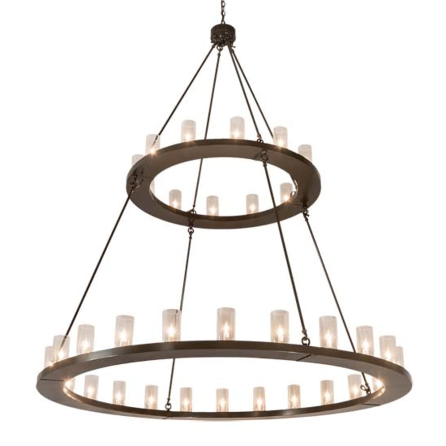 Meyda Tiffany Loxley 36 Light 72" Wide Ring Chandelier