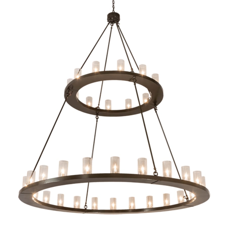 Meyda Tiffany Loxley 36 Light 72" Wide Ring Chandelier