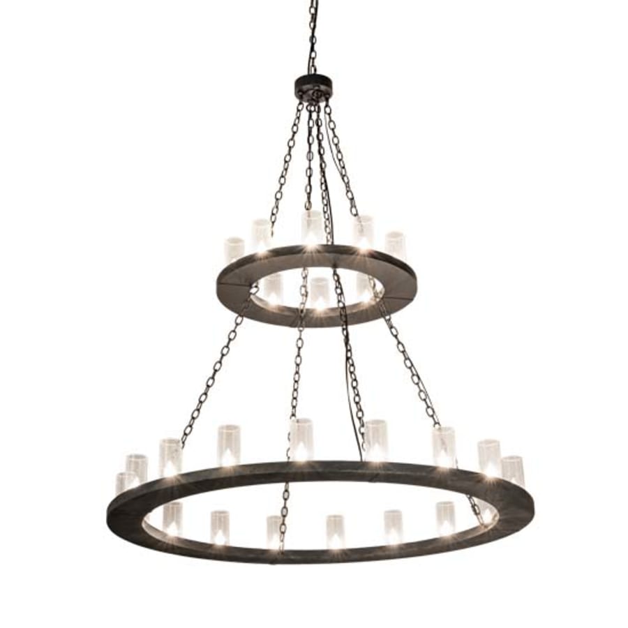 Meyda Tiffany Loxley 18 Light 60" Wide Ring Chandelier