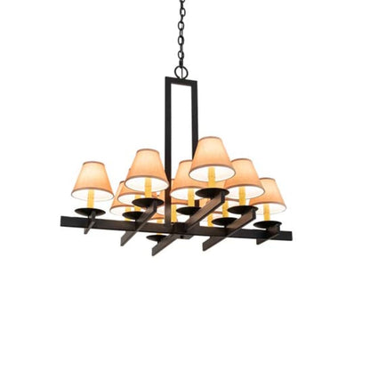 Meyda Tiffany Dante 12 Light 36" Wide Chandelier