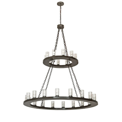 Meyda Tiffany Loxley 28 Light 60" Wide Ring Chandelier