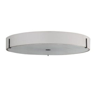 Meyda Tiffany Cilindro 6 Light 30" Wide Semi-Flush Drum Ceiling Fixture - Smoke Finish