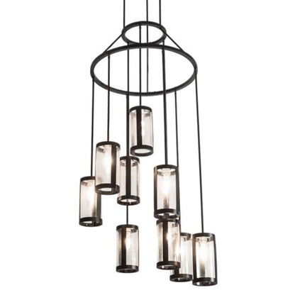 Meyda Tiffany Cartier 9 Light 35" Wide Ring Chandelier