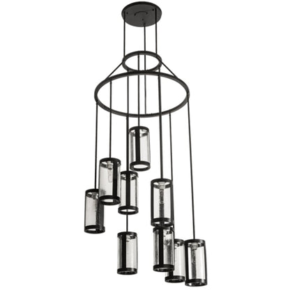 Meyda Tiffany Cartier 9 Light 35" Wide Ring Chandelier