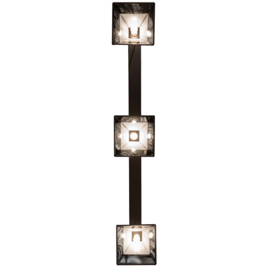 Meyda Tiffany 3 Light 84" Wide Linear Pendant
