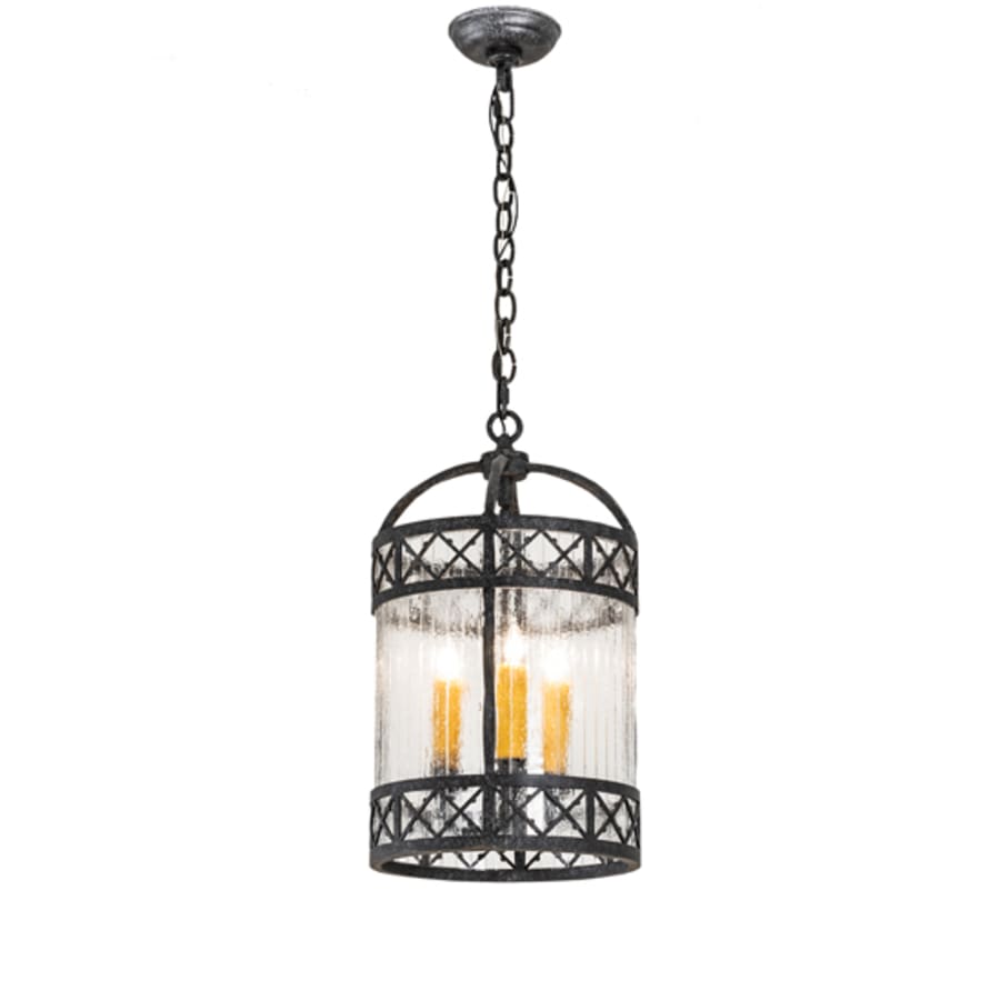 Meyda Tiffany 3 Light 12" Wide Taper Candle Pendant