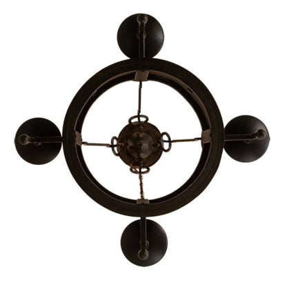 Meyda Tiffany Lorenzo 4 Light 24" Wide Semi-Flush Ceiling Fixture
