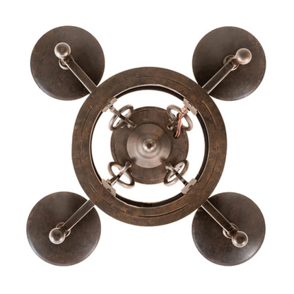 Meyda Tiffany Lorenzo 4 Light 18" Wide Semi-Flush Ceiling Fixture