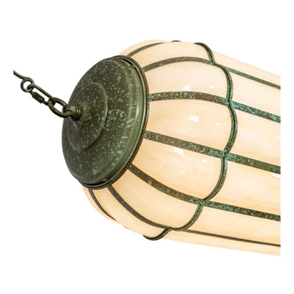 Meyda Tiffany 3 Light 13" Wide Abstract Pendant