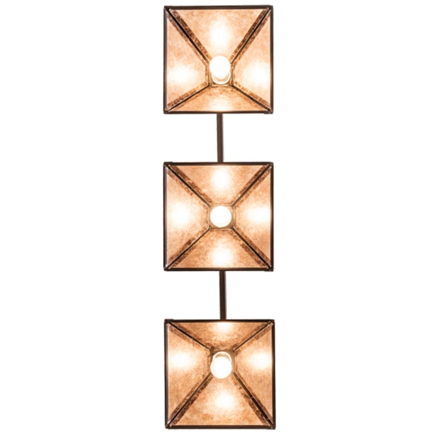 Meyda Tiffany 3 Light 45" Wide Linear Pendant