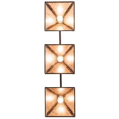 Meyda Tiffany 3 Light 45" Wide Linear Pendant