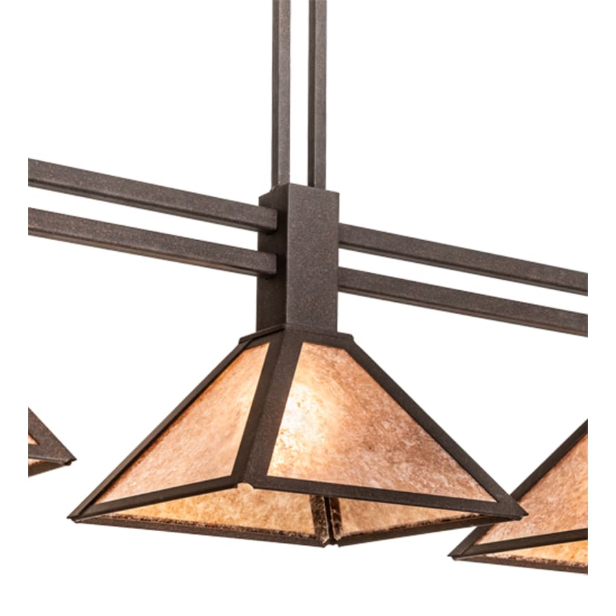 Meyda Tiffany 3 Light 45" Wide Linear Pendant