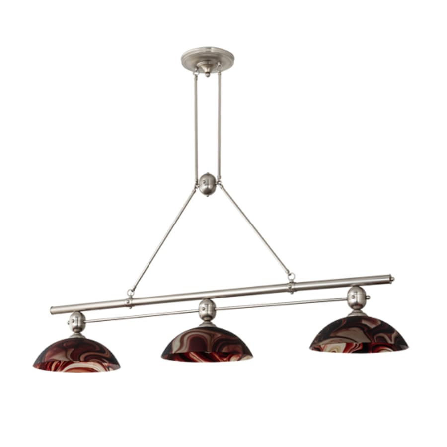 Meyda Tiffany 3 Light 70" Wide Linear Pendant