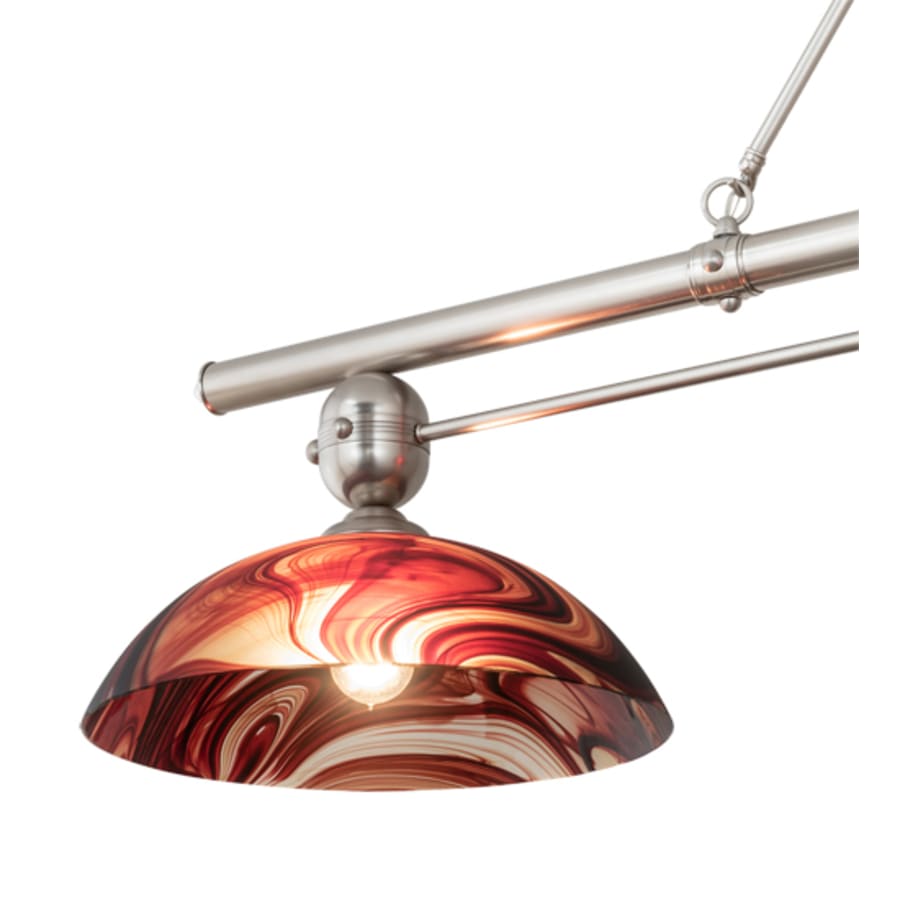 Meyda Tiffany 3 Light 70" Wide Linear Pendant