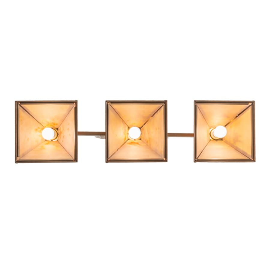 Meyda Tiffany 3 Light 45" Wide Linear Pendant