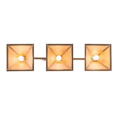 Meyda Tiffany 3 Light 45" Wide Linear Pendant