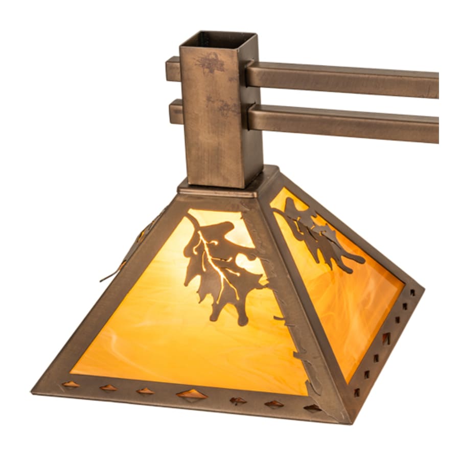 Meyda Tiffany 3 Light 45" Wide Linear Pendant