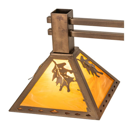 Meyda Tiffany 3 Light 45" Wide Linear Pendant